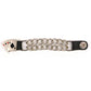 Milwaukee Leather 4 Aces Medallion Vest Extender - Double Chrome Chains Genuine Leather 6.5" Extension MLA1007-Single