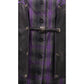 Milwaukee Leather Heart Medallion Vest Extender Genuine Leather Braided Strap 6.5" Extension MLA1067-Single