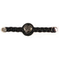 Milwaukee Leather Heart Medallion Vest Extender Genuine Leather Braided Strap 6.5" Extension MLA1067-Single