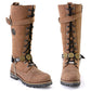 Milwaukee Leather Silver 12 Gauge Shell Medallion Boot Chain with Adjustable Strap - MLA3005