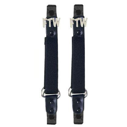 Milwaukee Leather MLA4019 FTW Motorcycle Biker Elastic Bungee Clips for Chaps or Pants (Set of 2)