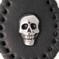 Milwaukee Leather Black Skull Head Pewter Emblem Key Chain - MLA9505