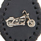 Milwaukee Leather Classic Chopper Pewter Emblem Key Chain - MLA9516