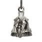 Milwaukee Leather MLB9019 'Never Ride Faster' Motorcycle Good Luck Bell | Key Chain Accessory for Bikers