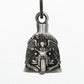 Milwaukee Leather MLB9024 'Biker Angel' Motorcycle Good Luck Bell | Key Chain Accessory for Bikers