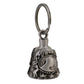 Milwaukee Leather MLB9054 'MIA POW 02' Motorcycle Good Luck Bell | Key Chain Accessory for Bikers
