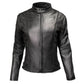 Milwaukee Leather USA MADE MLJKL5002 Women's Black Pristine Premium Motorcycle Leather Jacket