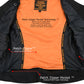 Milwaukee Leather MLL4504 Women's Classic Black Leather V-Neck Riveted Motorcycle Rider Vest with Side Lace