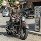 Milwaukee Leather MLM1613 Men's Distressed Brown Casual Biker Rider Leather Shirt w/ Vintage 5 Cent Buffalo Buttons