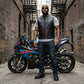 Milwaukee Leather MLM3500 Men's Swat Style Rider Leather Vest w/ Single Panel Back for Club Patches