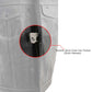 Milwaukee Leather MLM3508 Men's Black Premium Leather Vest - Old Glory Laced Armholes Black Stitching Club Style Vest