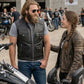 Milwaukee Leather MLM3580 Men's Black ‘Super Utility-Multi Pocket Vest’ Motorcycle Biker Leather Vest