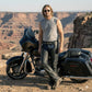 Milwaukee Leather MLM5502 Men's Black Premium Leather Motorcycle Rider Chaps w/ Cool-Tec Leather Treatment