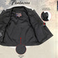Milwaukee Leather USA MADE MLVSM5004 Men's Black Chaos Premium Dual Closure Motorcycle Leather Vest
