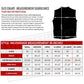 Milwaukee Leather USA MADE MLVSM5004 Men's Black Chaos Premium Dual Closure Motorcycle Leather Vest
