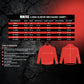 MMCC Men's Octane Long Sleeve Mechanic Shirt - Black with Neon Green Stripe - 50-50 Cotton Poly - MMCC16004