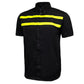 MMCC Men's Petrol Classic Mechanic Button Up Shirt - Dual Chest Pockets - Microfiber Panel - Rider Ready - MMC16005