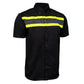 MMCC Men's Petrol Classic Mechanic Button Up Shirt - Dual Chest Pockets - Microfiber Panel - Rider Ready - MMC16007