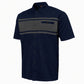 MMCC Men's Gear Head Blue/Grey Mechanic Shirt - Microfiber Panel - MMC16019