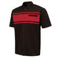 MMCC Men's Gear Head Black/Red Mechanic Shirt - Microfiber Panel - MMC16020