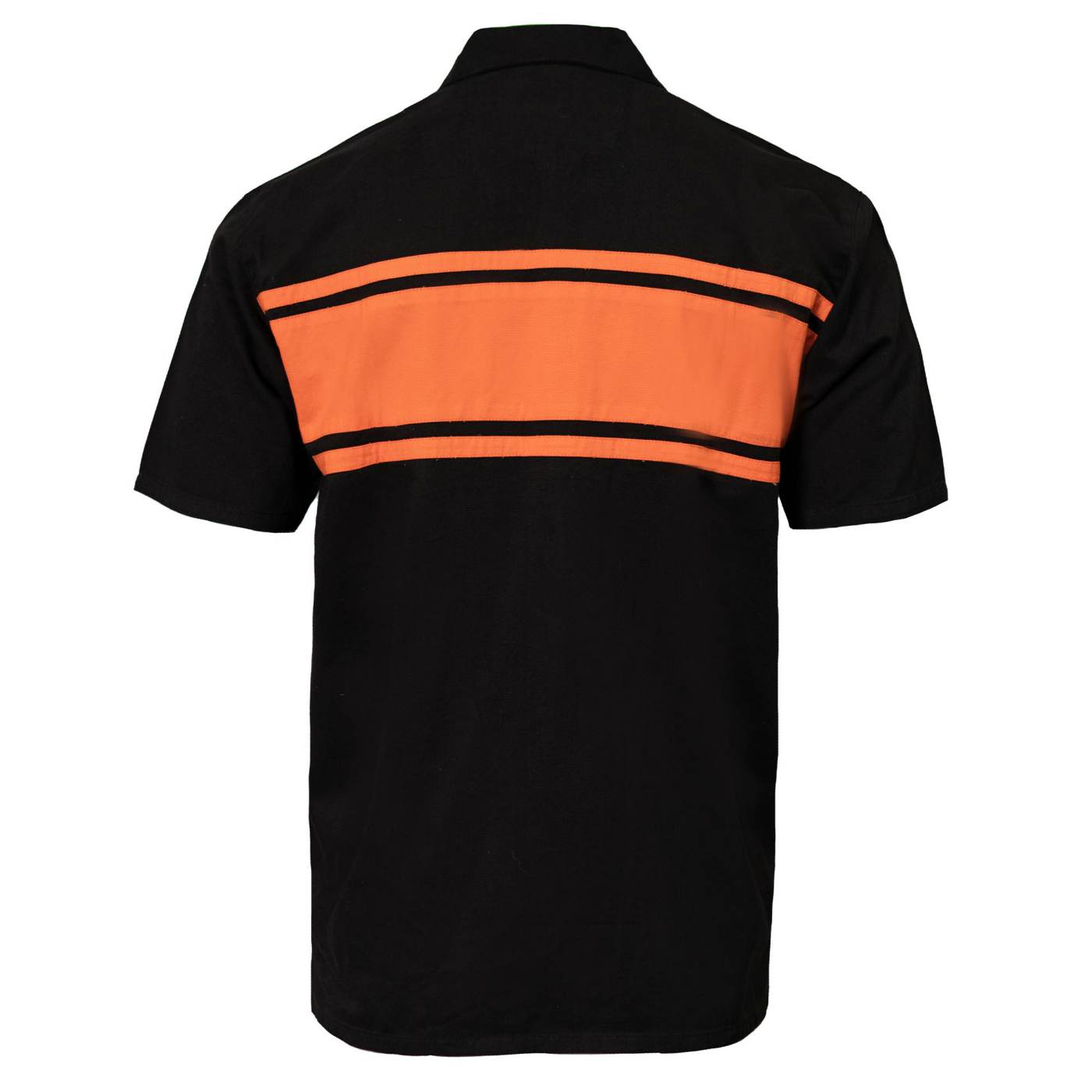 MMCC Men's Gear Head Classic Mechanic Button Up Shirt - Dual Chest Pockets - Microfiber Panel - MMC16022