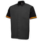 MMCC Men's Pit Line Mechanic Button Up Shirt - Dual Chest Pockets - Microfiber Panel - Rider Ready - MMC16023