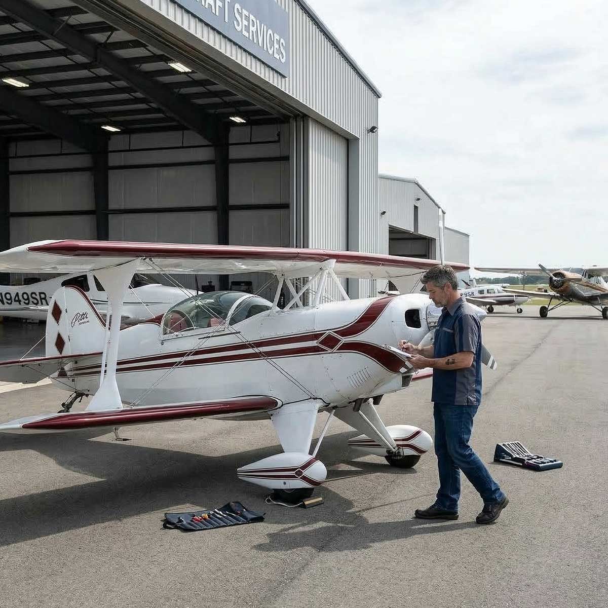 MMCC Men's Pit Line Mechanic Button Up Shirt - Dual Chest Pockets - Microfiber Panel - Rider Ready - MMC16027