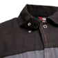 MMCC Men's Pit Line Mechanic Button Up Shirt - Dual Chest Pockets - Microfiber Panel - Rider Ready - MMC16028