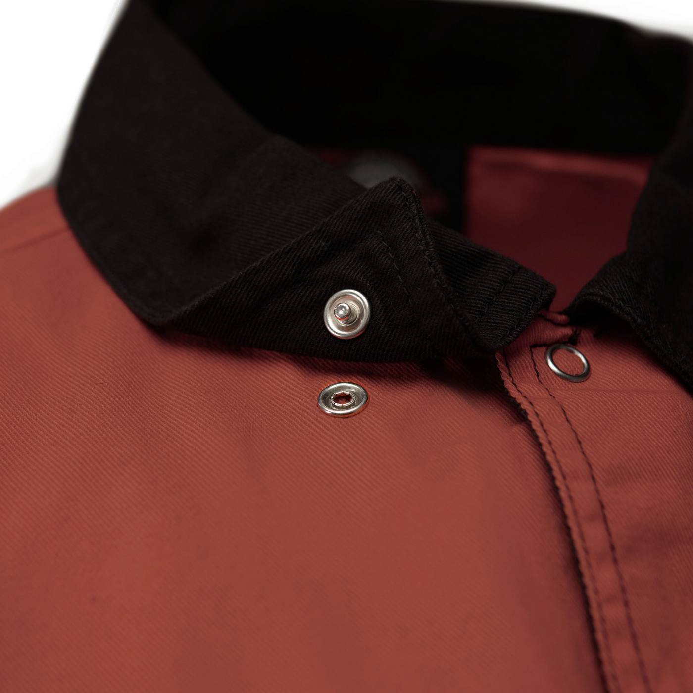 MMCC Men's Reveline Black Copper Grey Classic Mechanic Shirt - 100% Cotton w/ Microfiber Panel - MMC16033
