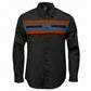 MMCC Men's Shift Crew Long Sleeve Vented Mechanic Shop Shirt - MMC16154