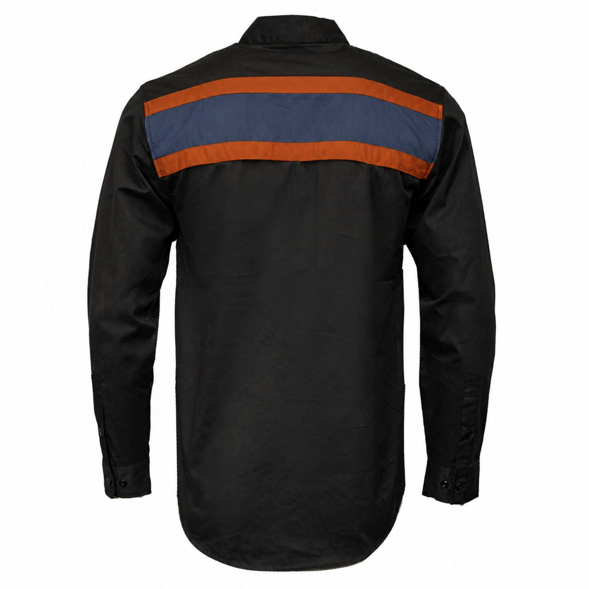 MMCC Men's Shift Crew Long Sleeve Vented Mechanic Shop Shirt - MMC16154