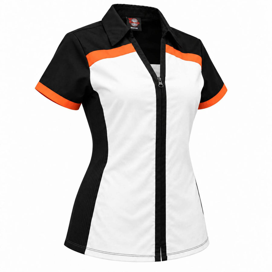 MMCC Women's Unbound Lightweight Work Shirt with Stretch Side Panels - MMC2600