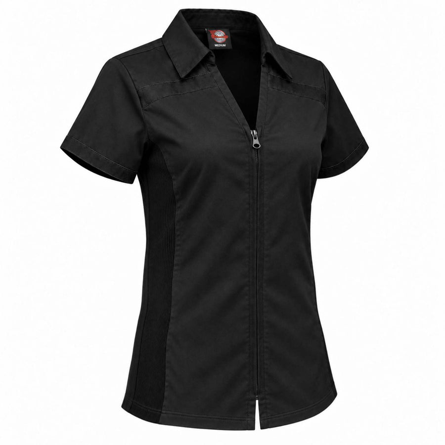 MMCC Women's Unbound Lightweight Work Shirt with Stretch Side Panels - MMC2600