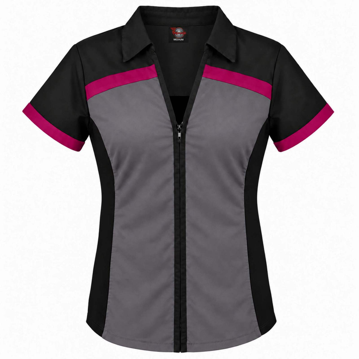 MMCC Women's Unbound Lightweight Work Shirt with Stretch Side Panels - MMC26002