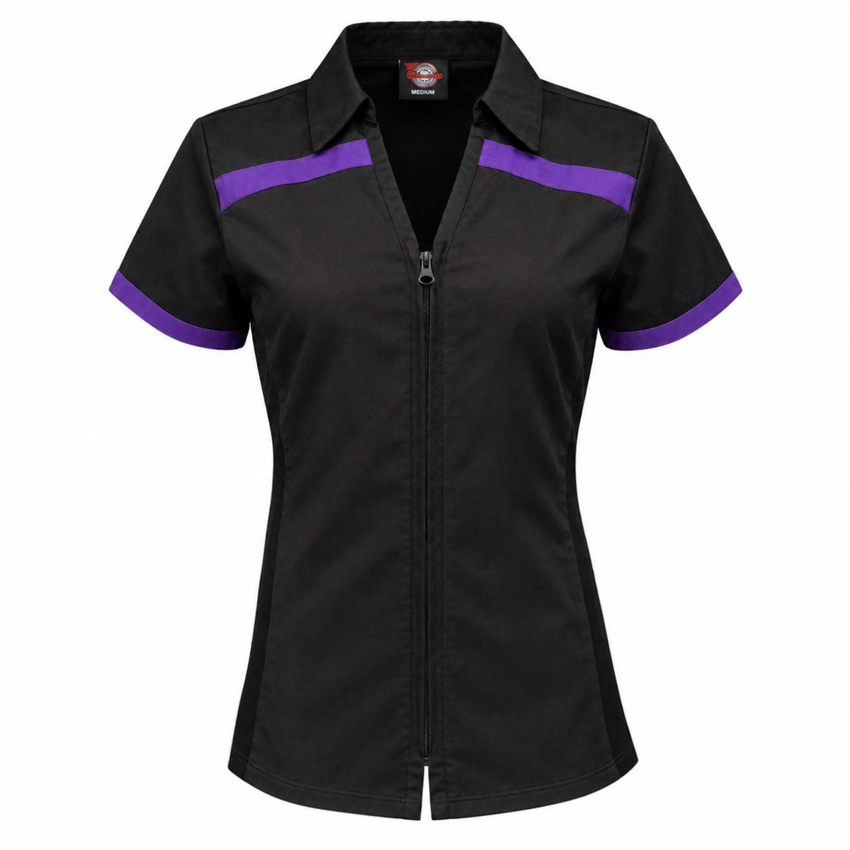 MMCC Women's Unbound Lightweight Work Shirt with Stretch Side Panels - MMC26003