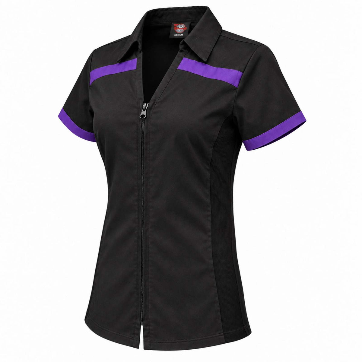 MMCC Women's Unbound Lightweight Work Shirt with Stretch Side Panels - MMC26003