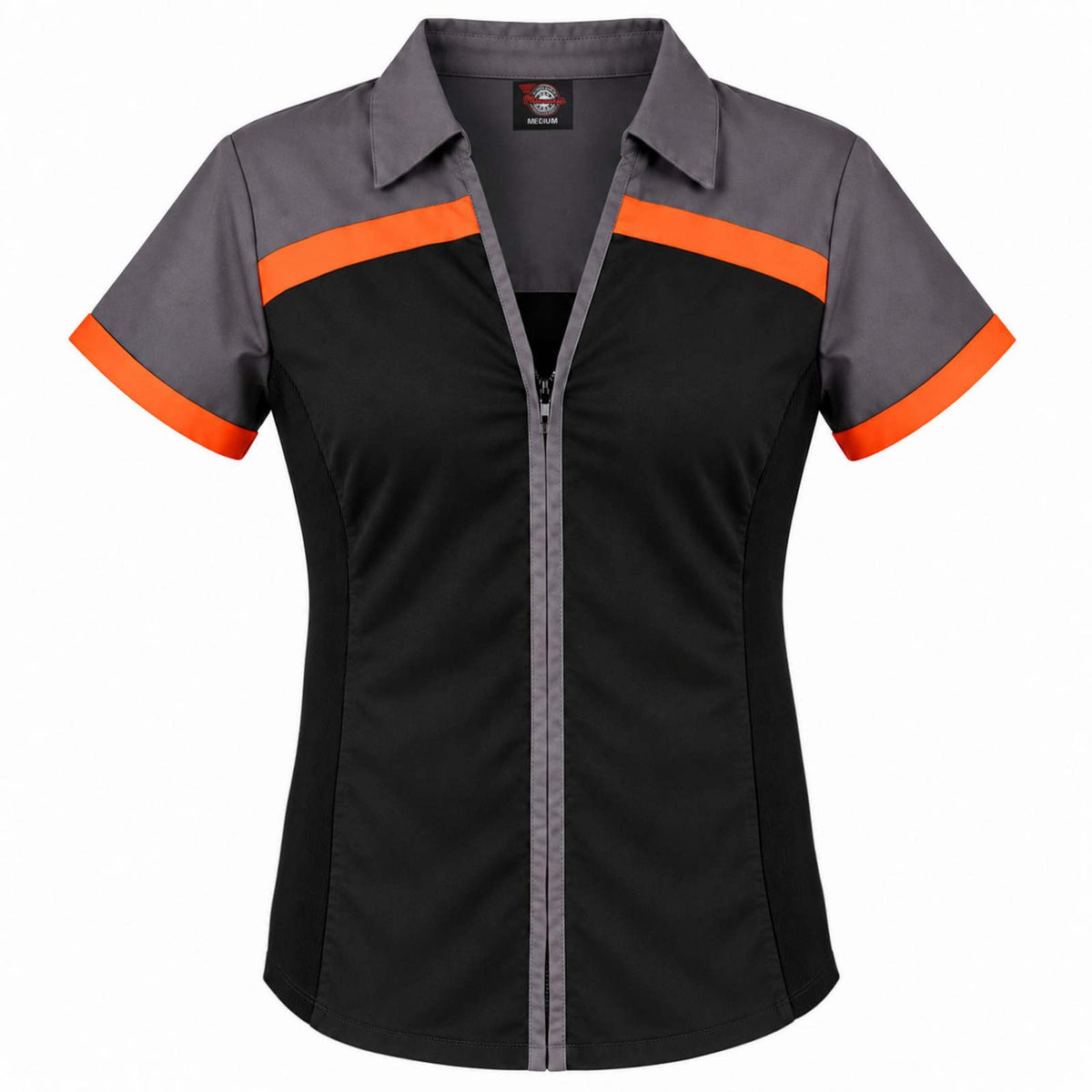 MMCC Women's Unbound Lightweight Work Shirt with Stretch Side Panels - MMC2600