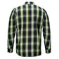 MMCC Men's 'Sidewinder' Reversible Flannel Shirt - 100% Cotton Snap Front Plaid w/ Chest and Hand Pockets - MNG11801