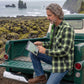 MMCC Men's 'Sidewinder' Reversible Flannel Shirt - 100% Cotton Snap Front Plaid w/ Chest and Hand Pockets - MNG11801