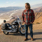 MMCC Men's Ricochet Reversible Flannel Shirt - 100% Cotton Snap Front Plaid w/ Chest and Hand Pockets - MNG11803