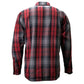 MMCC Men's Ricochet Reversible Flannel Shirt - 100% Cotton Snap Front Plaid w/ Chest and Hand Pockets - MNG11803