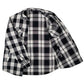 MMCC Men's Desperado Reversible Flannel Shirt - 100% Cotton Snap Front Plaid w/ Chest and Hand Pockets - MNG11804