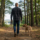 MMCC Men's Desperado Reversible Flannel Shirt - 100% Cotton Snap Front Plaid w/ Chest and Hand Pockets - MNG11805