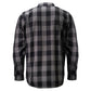 MMCC Men's Desperado Reversible Flannel Shirt - 100% Cotton Snap Front Plaid w/ Chest and Hand Pockets - MNG11805