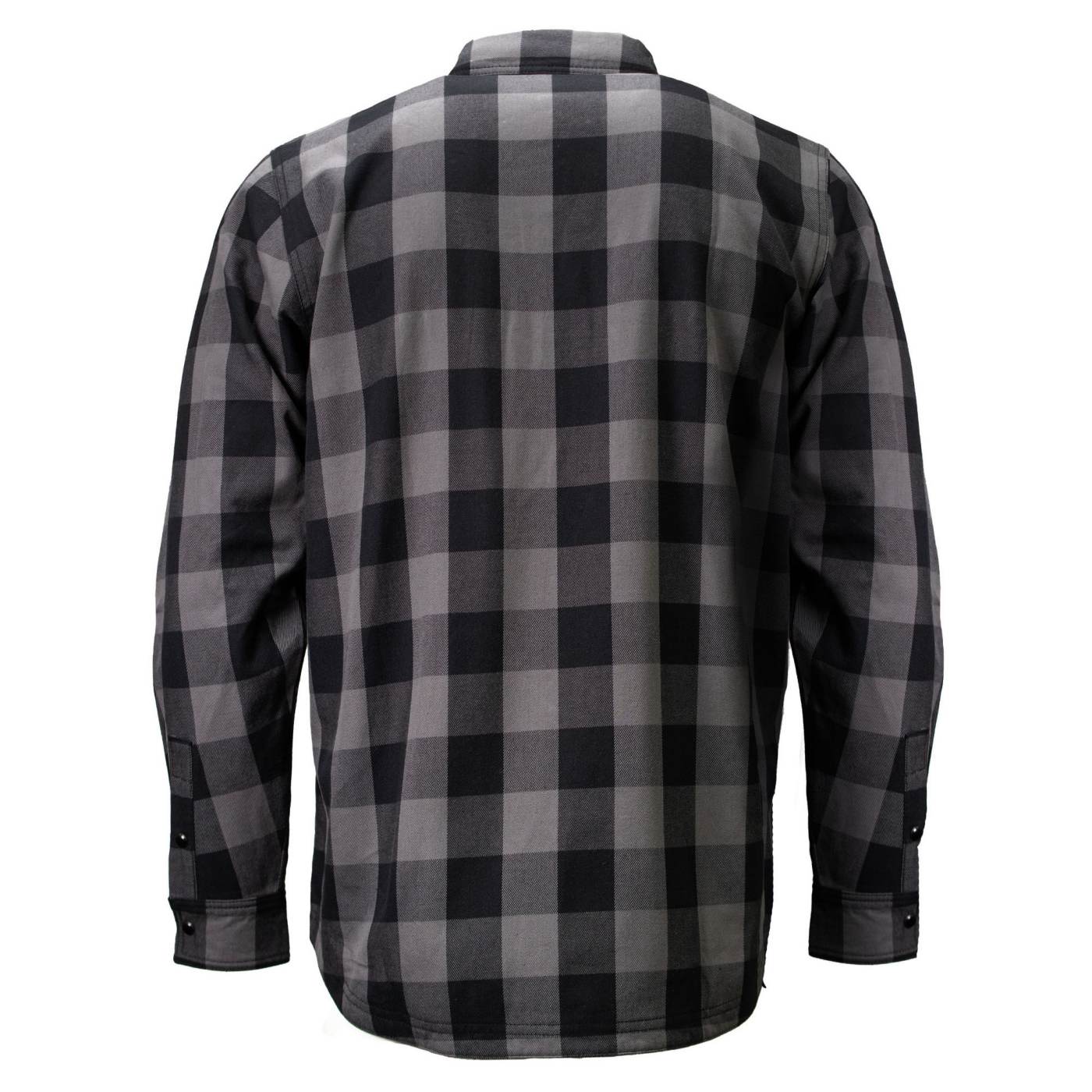MMCC Men's Desperado Reversible Flannel Shirt - 100% Cotton Snap Front Plaid w/ Chest and Hand Pockets - MNG11805