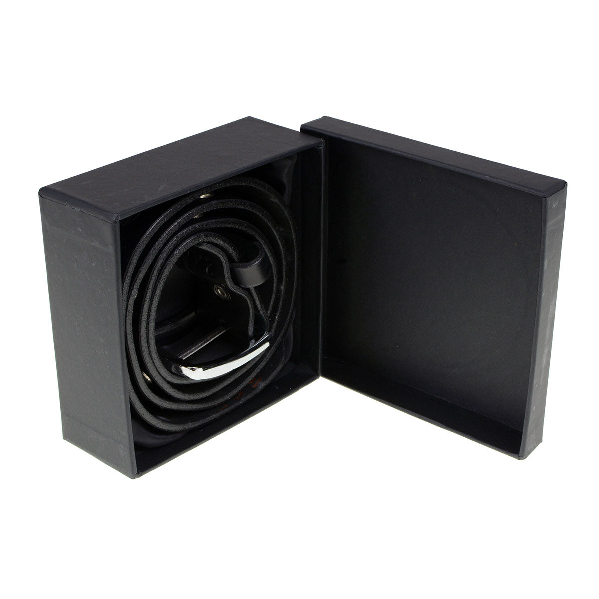 Milwaukee Leather MP7109 Men's Don't Tread On Me Black Leather Belt w/ Interchangeable Buckle - 1.5 inches Wide