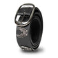 Milwaukee Leather Men's Liberty Talon Black Leather Belt with USA Eagle Emblems - 1.5 Inch Biker Belt - MP7113