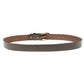 Milwaukee Leather MP7115 Men's Light Brown Genuine Leather Belt with Brass Buckle - 1.5 inches Wide
