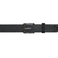 Milwaukee Leather Men's Black Slot Accent Leather Belt with Interchangeable Buckle - MP7136