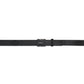 Milwaukee Leather Men's Black Slot Accent Leather Belt with Interchangeable Buckle - MP7136
